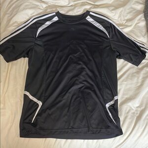 Men's Black and White Athletic Shirt